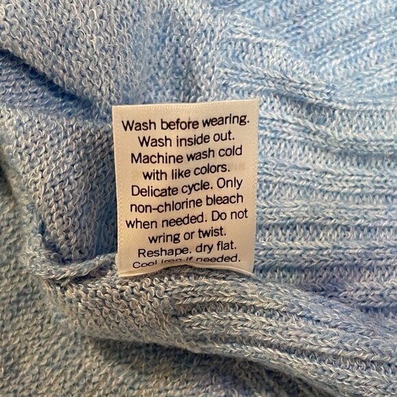 Sonoma Blue Lightweight Pullover Crewneck Sweater - Small - Picture 6 of 7